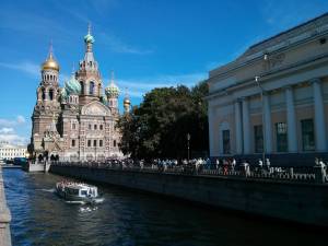 Russia, San Pietroburgo, chiesa del Salvatore sul Sangue Versato  