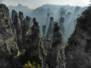 Cina, parco di Zangjiajie