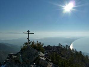 Russia, lago Baikal,  penisola di Holy Nose