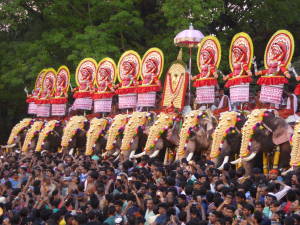 India, Thrissur Pooram