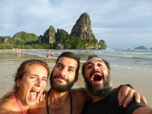 Thailandia, Railay beach col Bongio